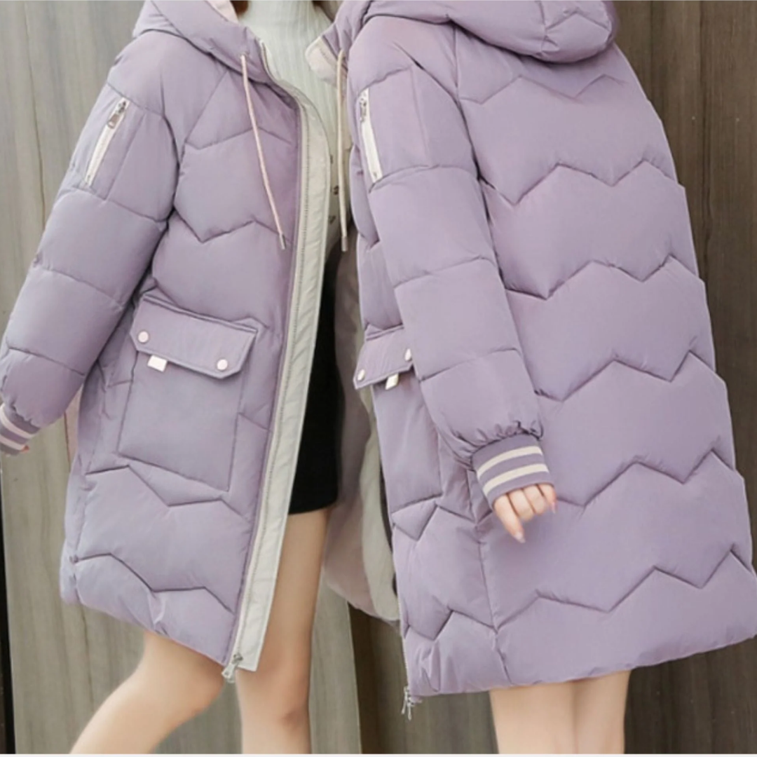 Macie | Casual Winter Warm Long Puffer Jacket For Women