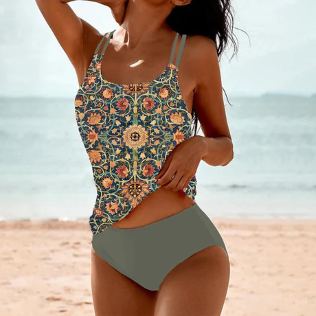 Jade | Printed Two Piece Bikini For Women