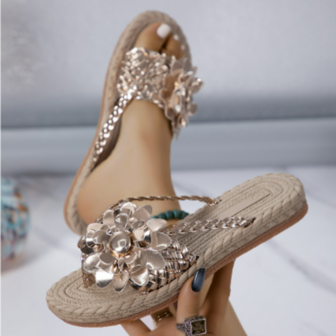 Chivy | Floral Summer Orthopedic Sandals For Women