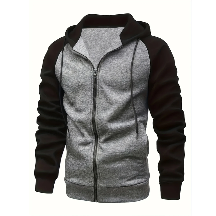 Hakeen | Casual Warm Zip Up Jacket For Men