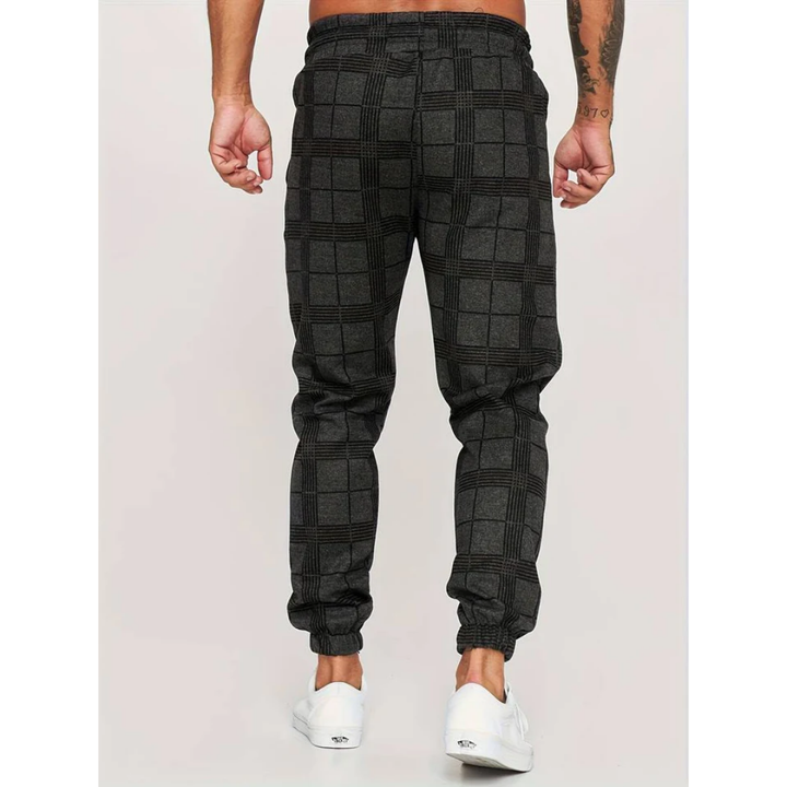 Mateo | Casual Plaid Jogger Pants For Men