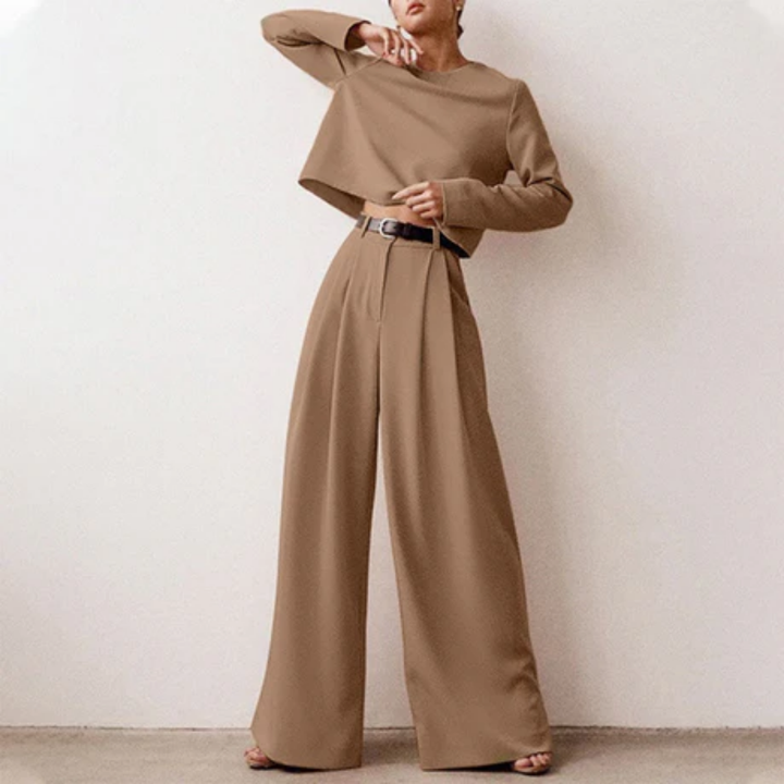 Nadinee | Stylish Formal Pants And Top Set For Women