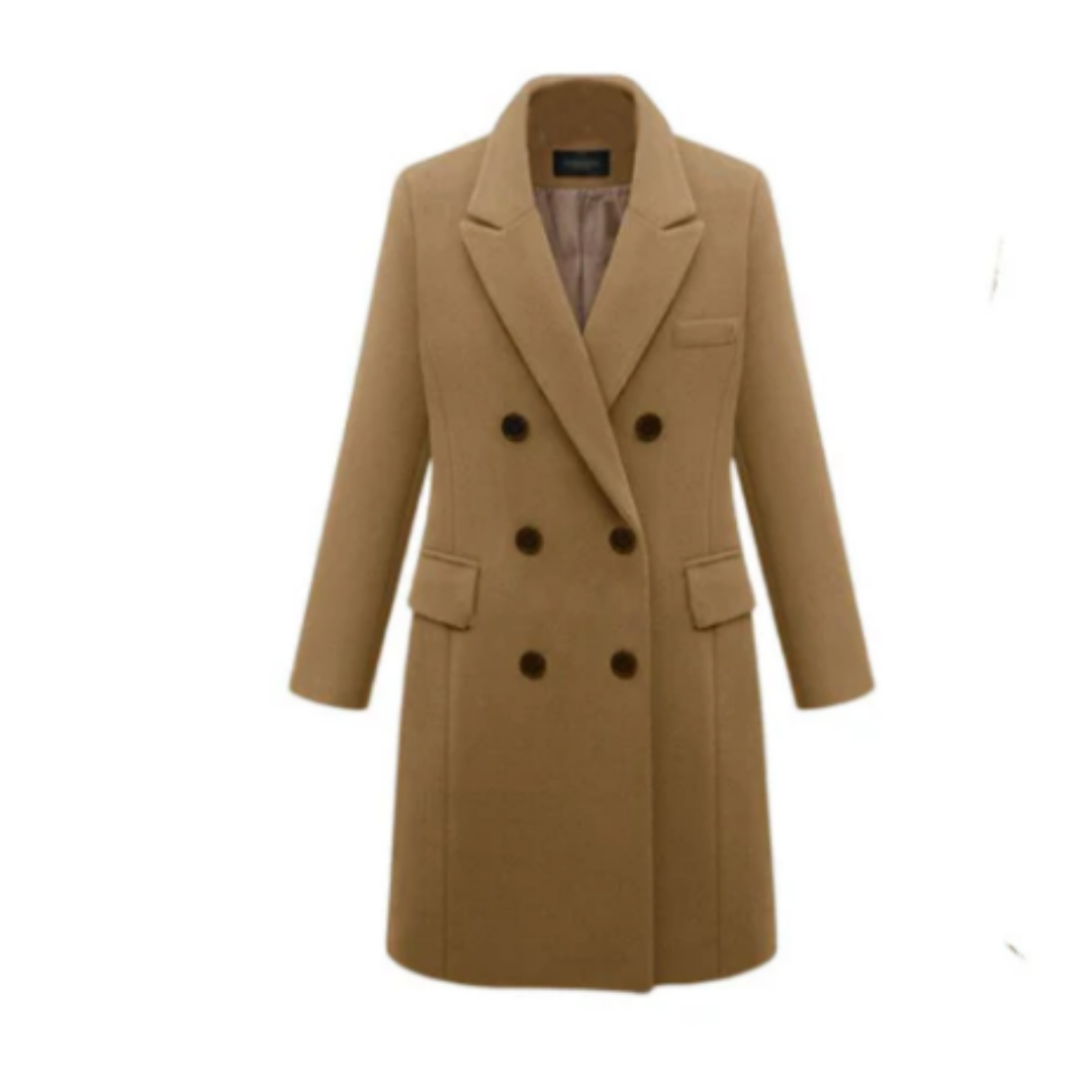 Wila | Stylish Warm Double Breasted Coat For Women