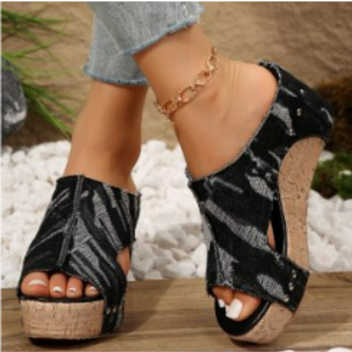 Ihrin | Comfortable Summer Wedge Orthopedic Sandals For Women