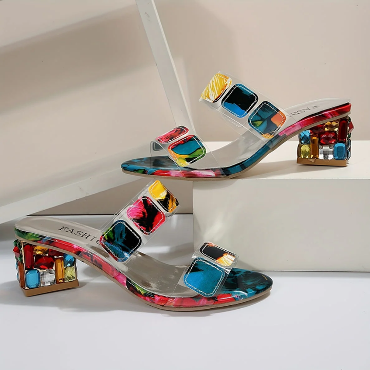 Urena | Stylish Spring Block Sandal For Women