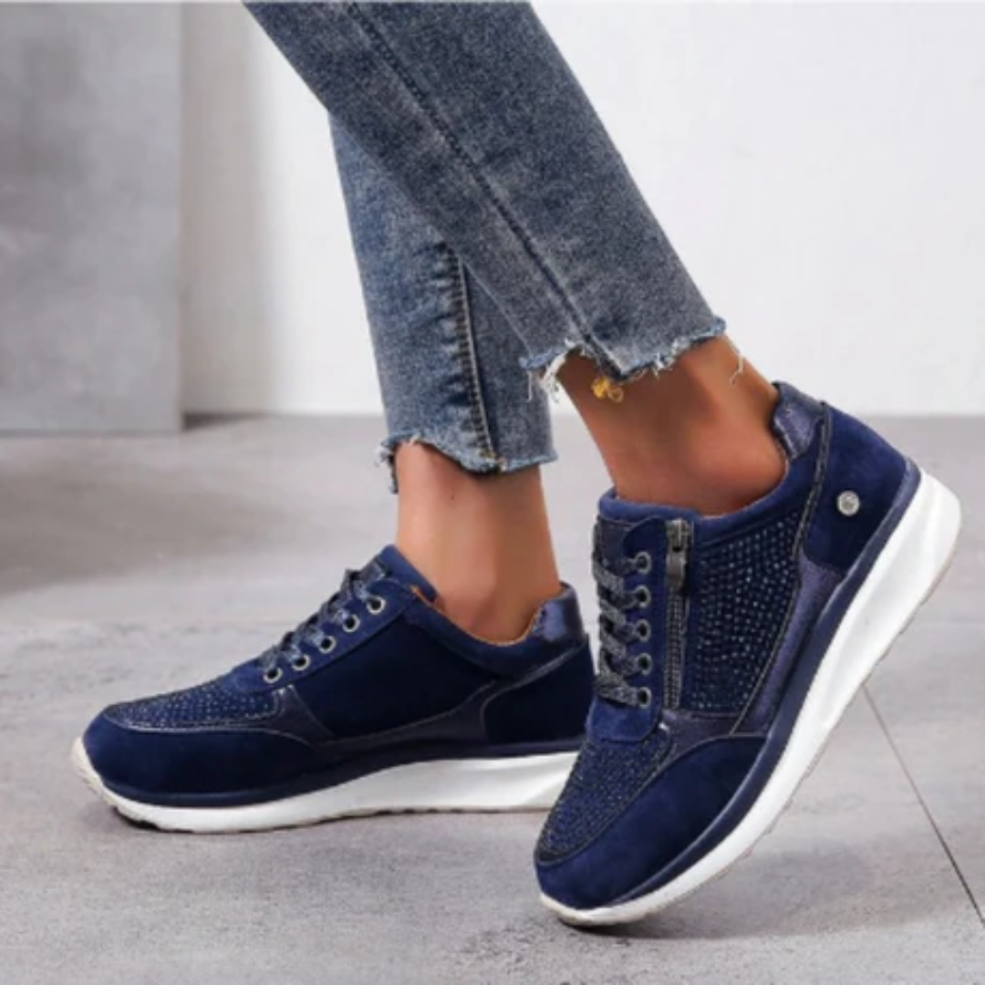 Elia | Casual Wedge Sneakers For Women