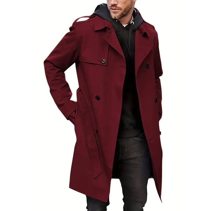 Kaysen | Stylish Warm Lapel Collar Trench Coat For Men