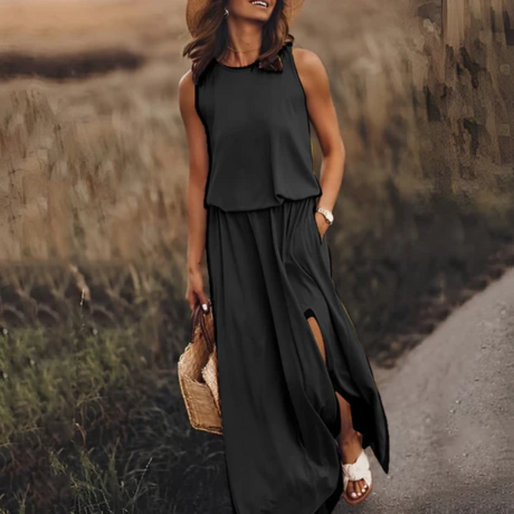 Love | Sleeveless Summer Maxi Dress For Women