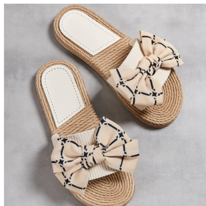 Cosmin | Summer Bow Orthopedic Flat Sandals For Women