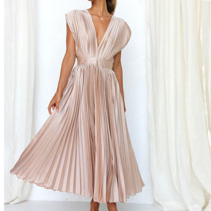 Carmina | Elegant Wedding Guest Midi Dress For Women