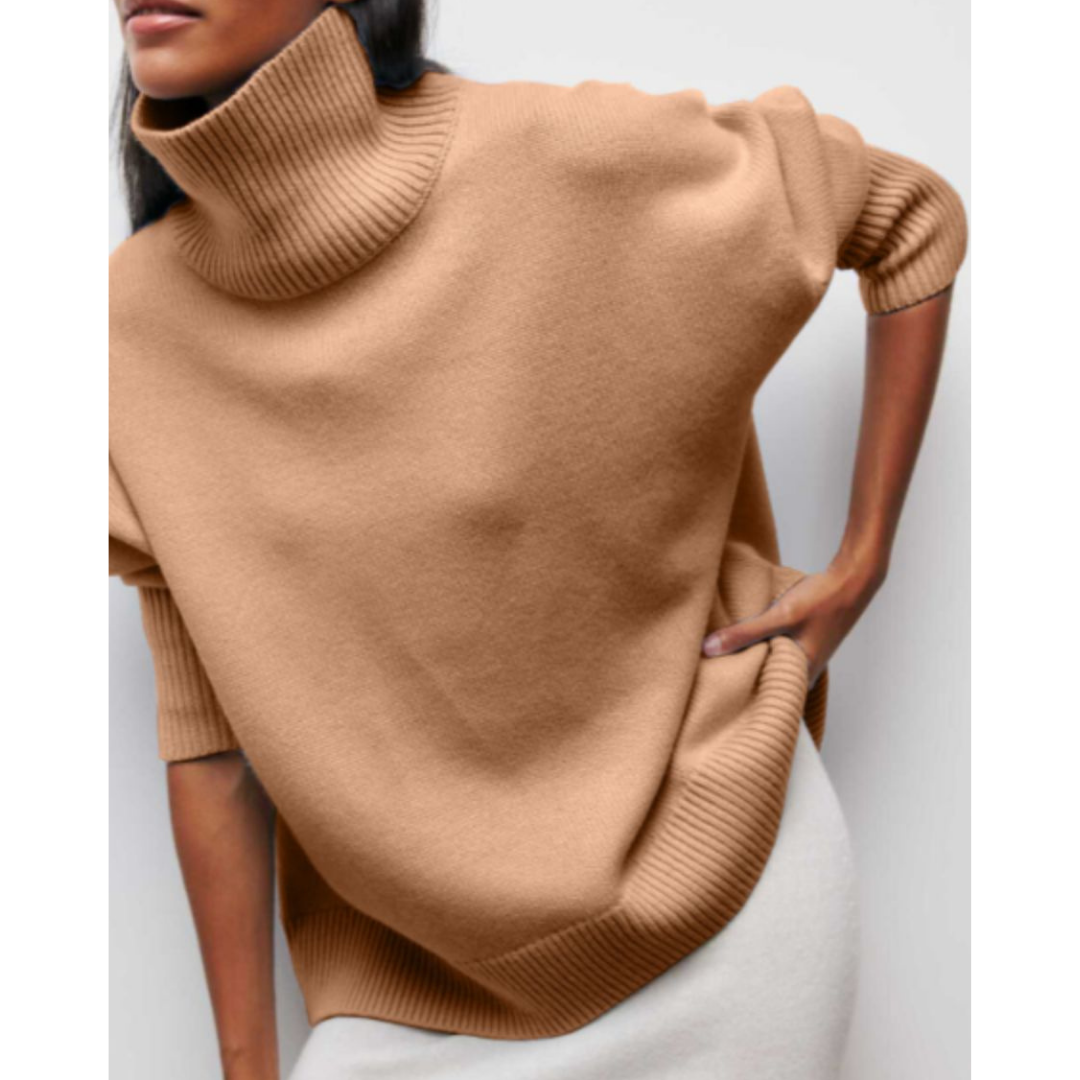 Rabbana | Turtleneck Warm Sweater For Women