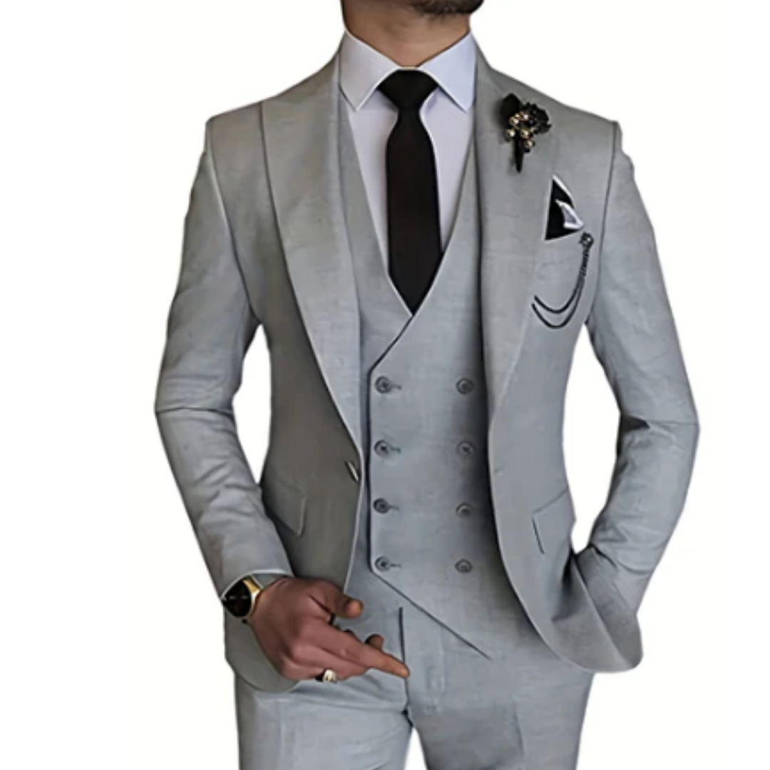 Podrick | Formal Slim Fit 3 Piece Set For Men