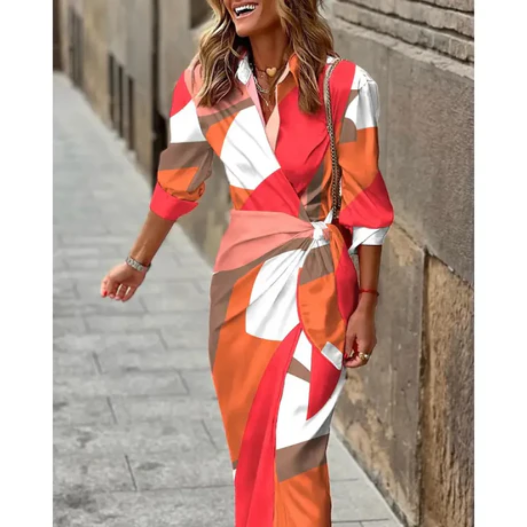 Claudia | Summer Wrap Maxi Dress For Women