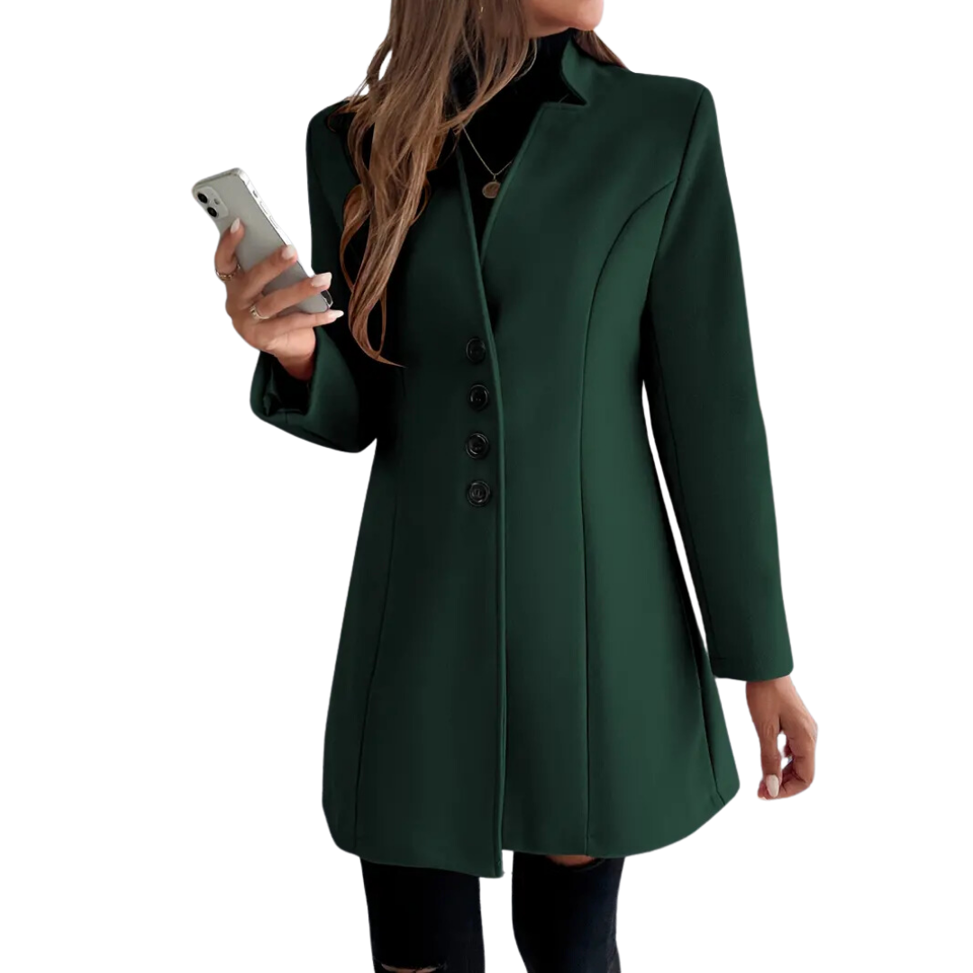 Iridiana | Formal Warm Work Coat For Women