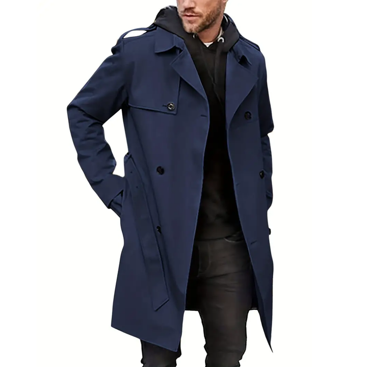 Kaysen | Stylish Warm Lapel Collar Trench Coat For Men