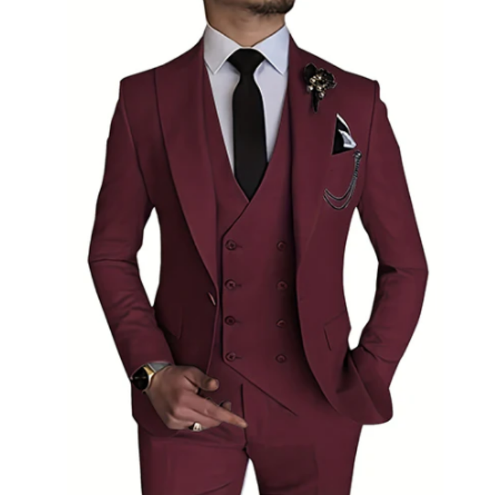 Podrick | Formal Slim Fit 3 Piece Set For Men