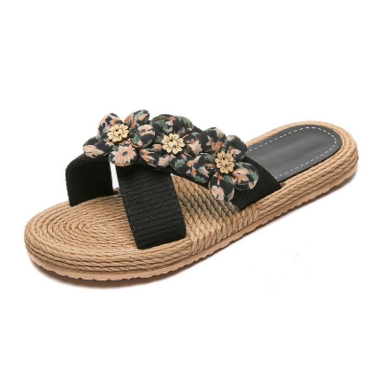 Celyse | Orthopedic Summer Floral Beach Sandals For Women