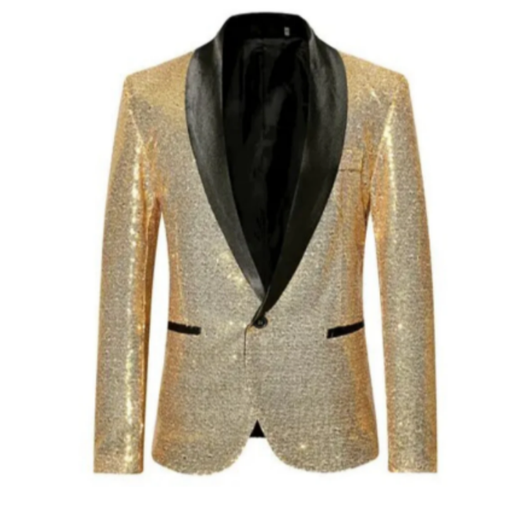 Xavier | Stylish Evening Sequin Blazer For Men