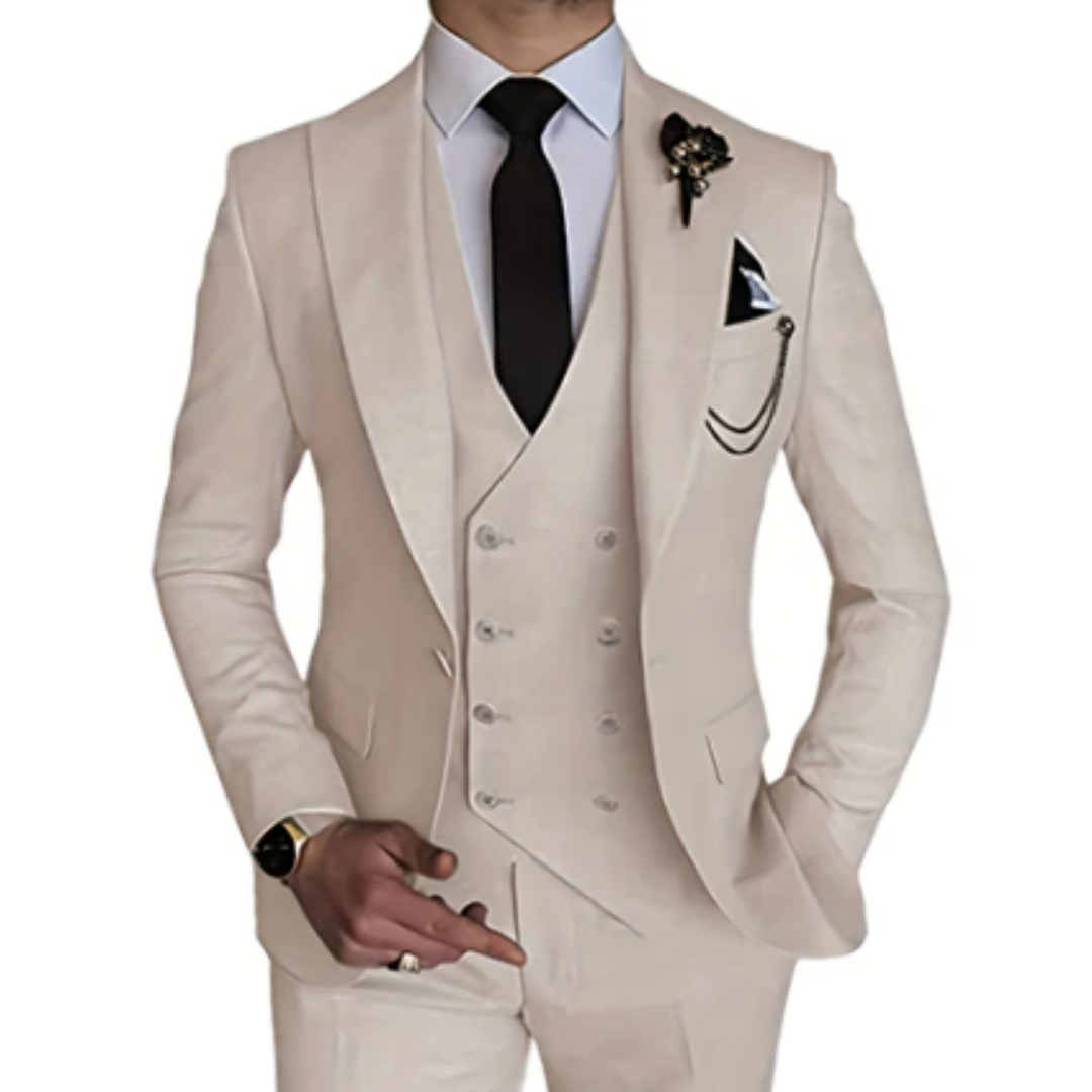 Podrick | Formal Slim Fit 3 Piece Set For Men