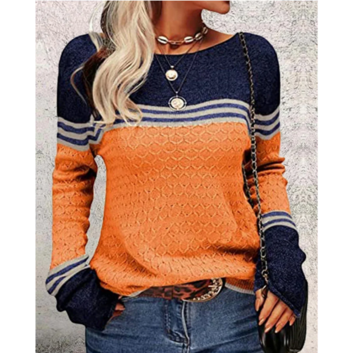 Saamiya | Classic Warm Neck Boat Sweater For Women