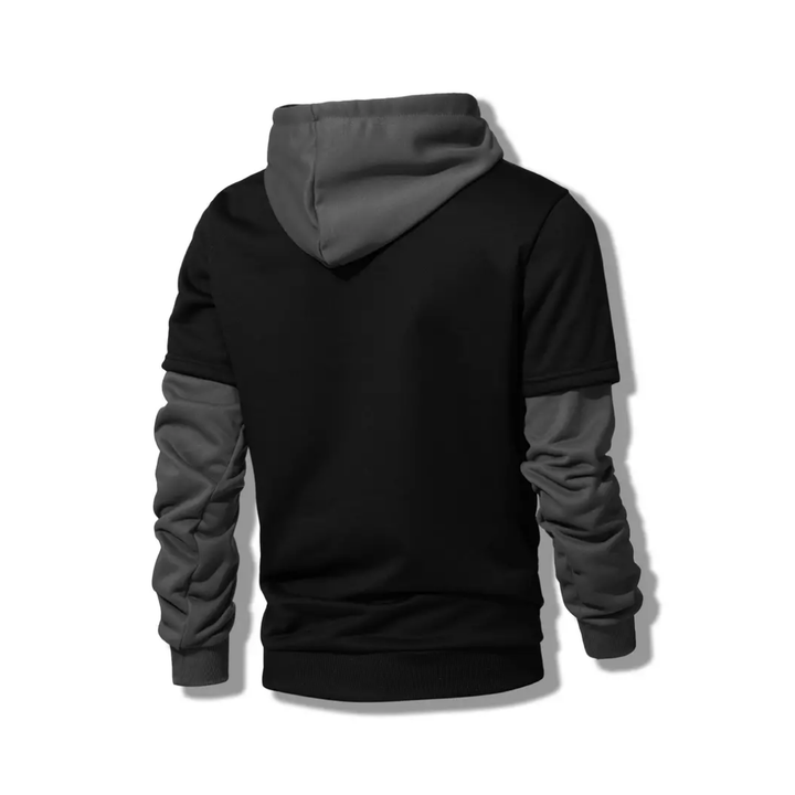 Jeremy | Stylish Layered Drawstring Hoodie For Men