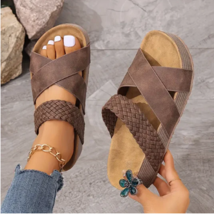 Cinna | Comfortable Platform Orthopedic Sandals For Women