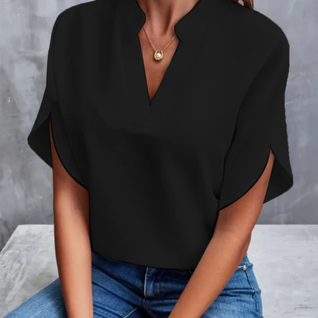 Emmy | Casual Short Sleeve Blouse For Women