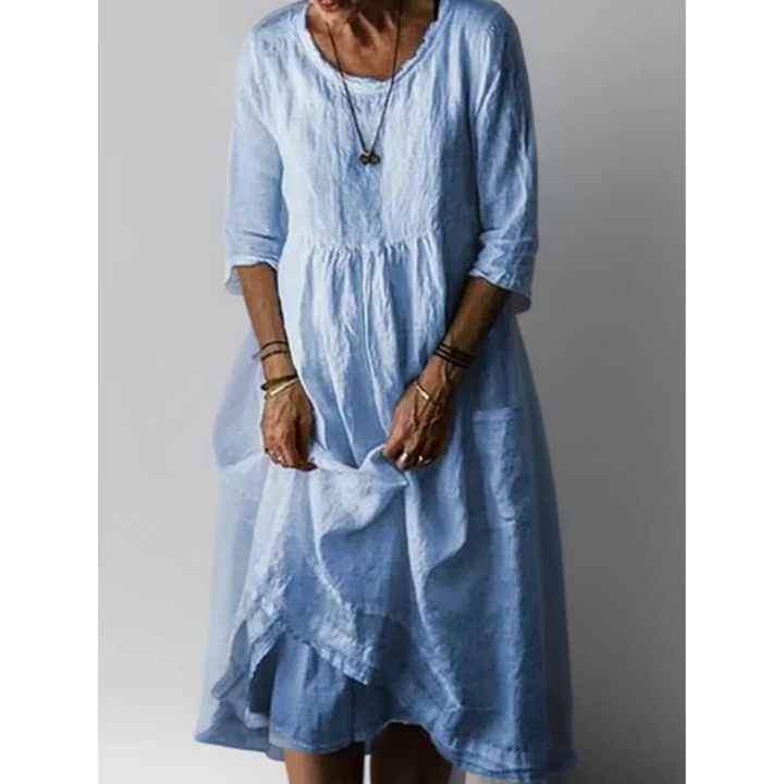 Koda | Casual Smock Midi Dress For Women