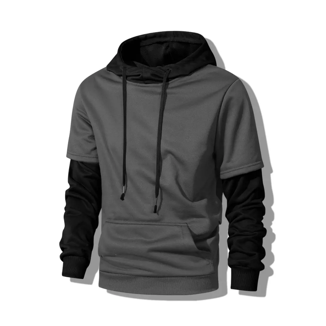 Jeremy | Stylish Layered Drawstring Hoodie For Men