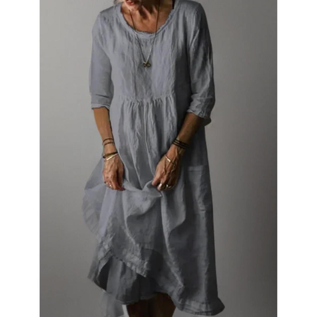 Koda | Casual Smock Midi Dress For Women