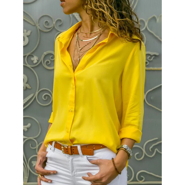 Demi | Summer Button Down Shirt For Women