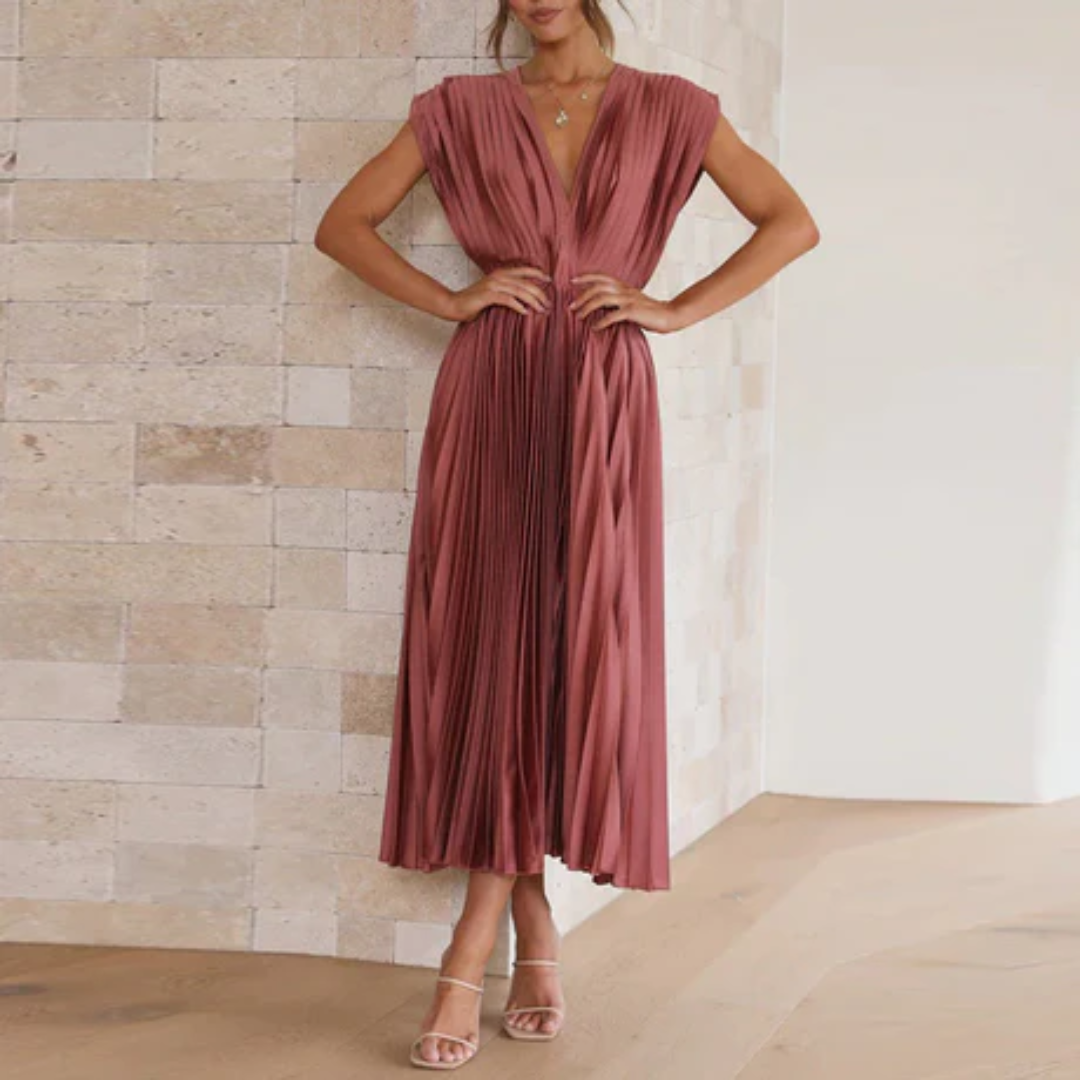 Carmina | Elegant Wedding Guest Midi Dress For Women