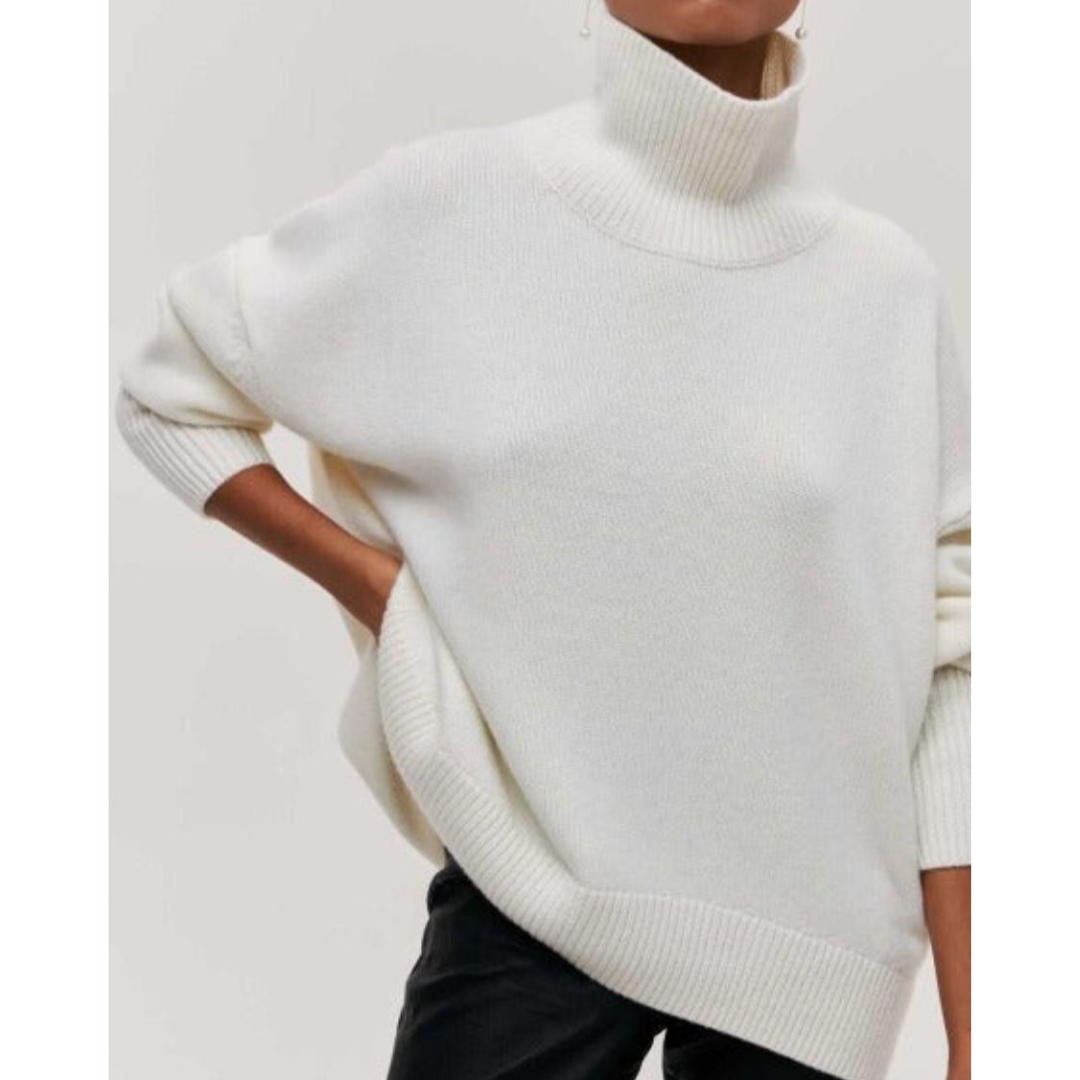 Rabbana | Turtleneck Warm Sweater For Women