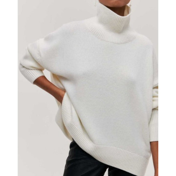 Rabbana | Turtleneck Warm Sweater For Women