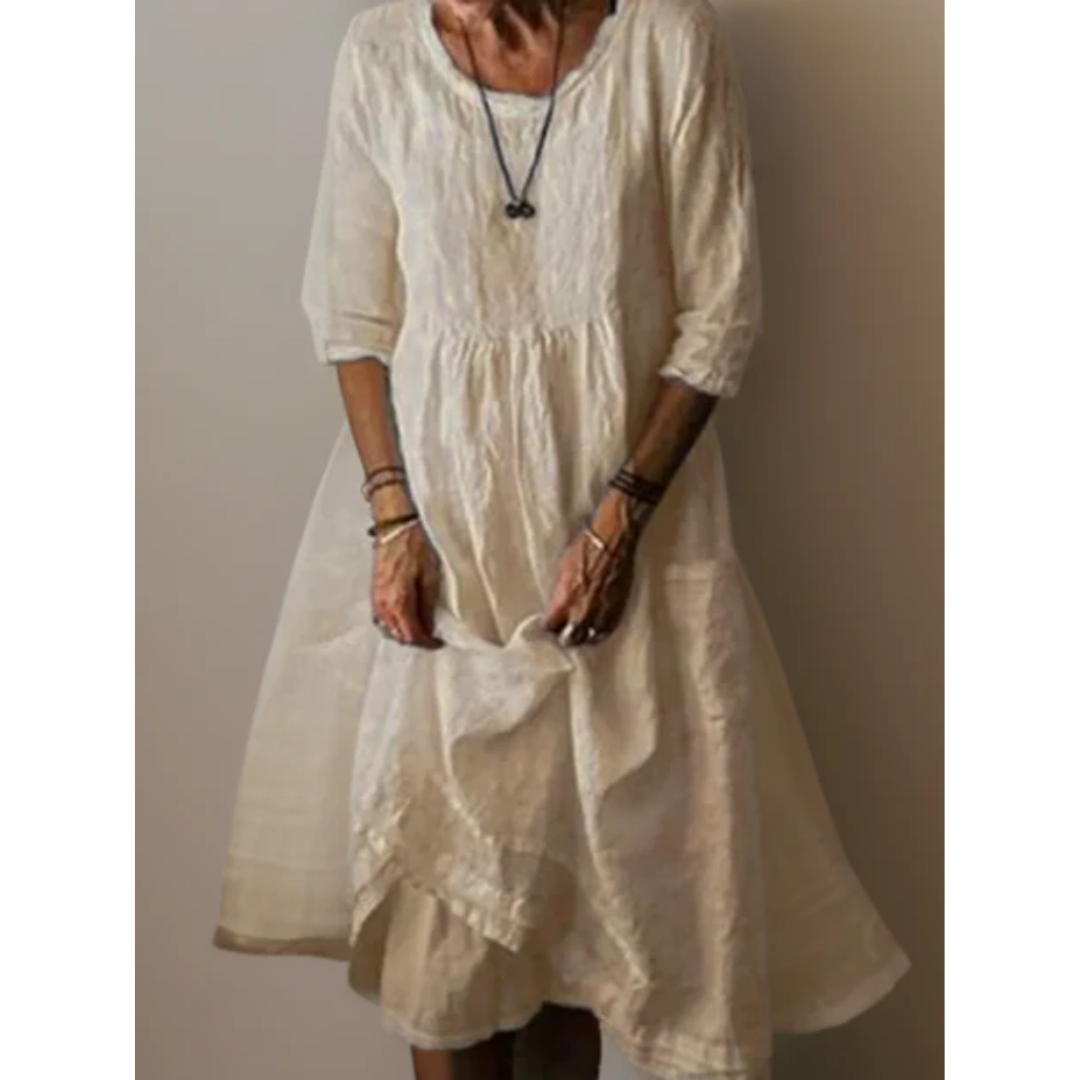 Koda | Casual Smock Midi Dress For Women