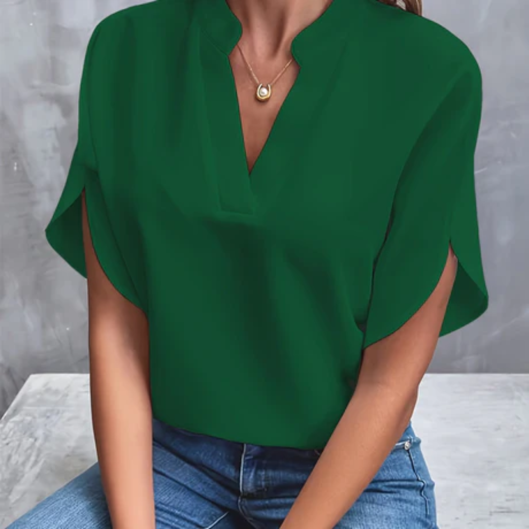 Emmy | Casual Short Sleeve Blouse For Women