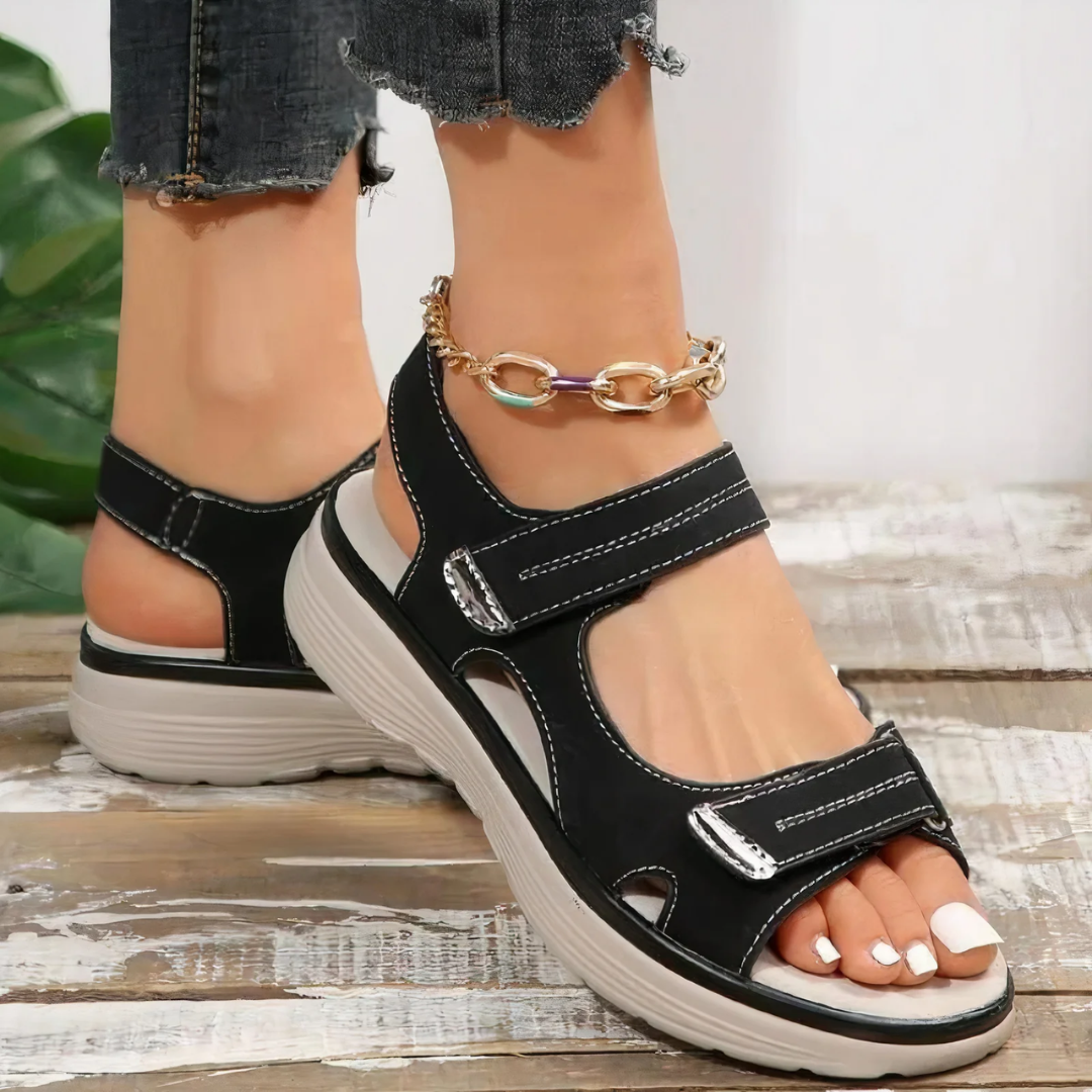 Demistras | Orthopedic Adjustable Platform Sandals For Women