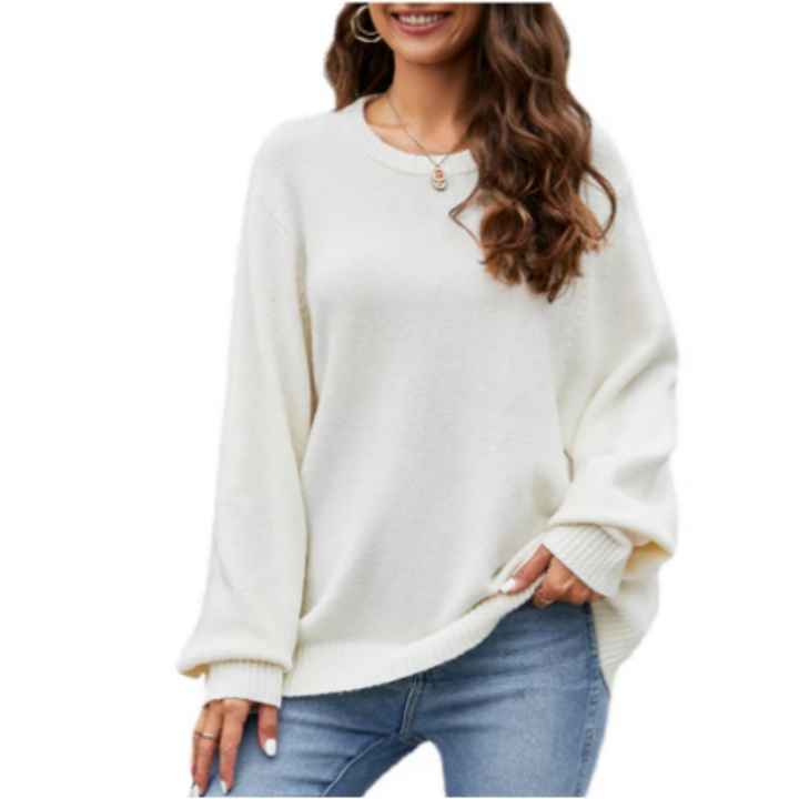 Yijun | Casual Warm Oversized Soft Knitted Sweater For Women