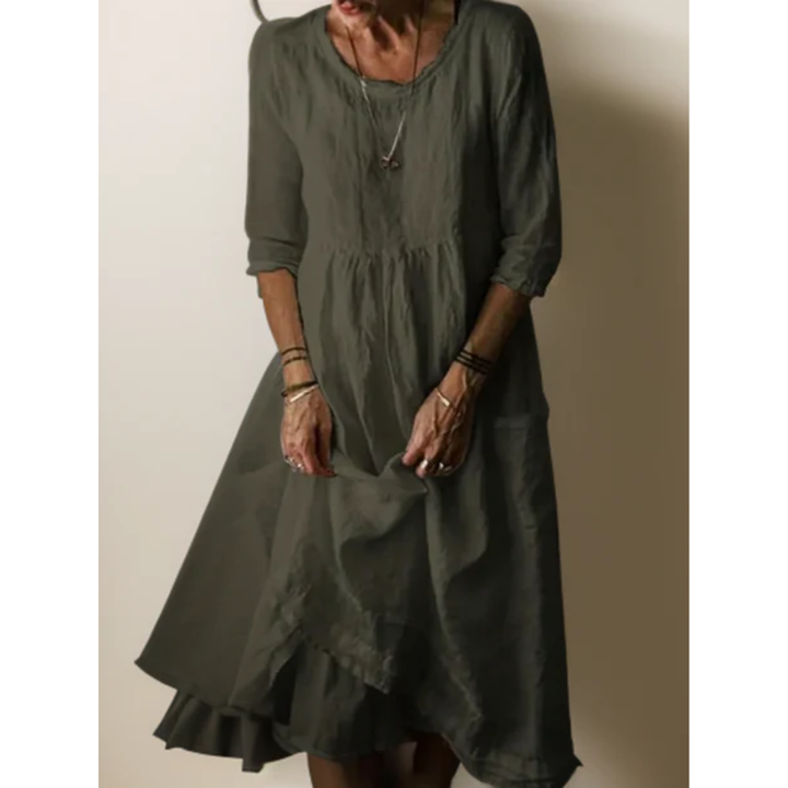 Koda | Casual Smock Midi Dress For Women