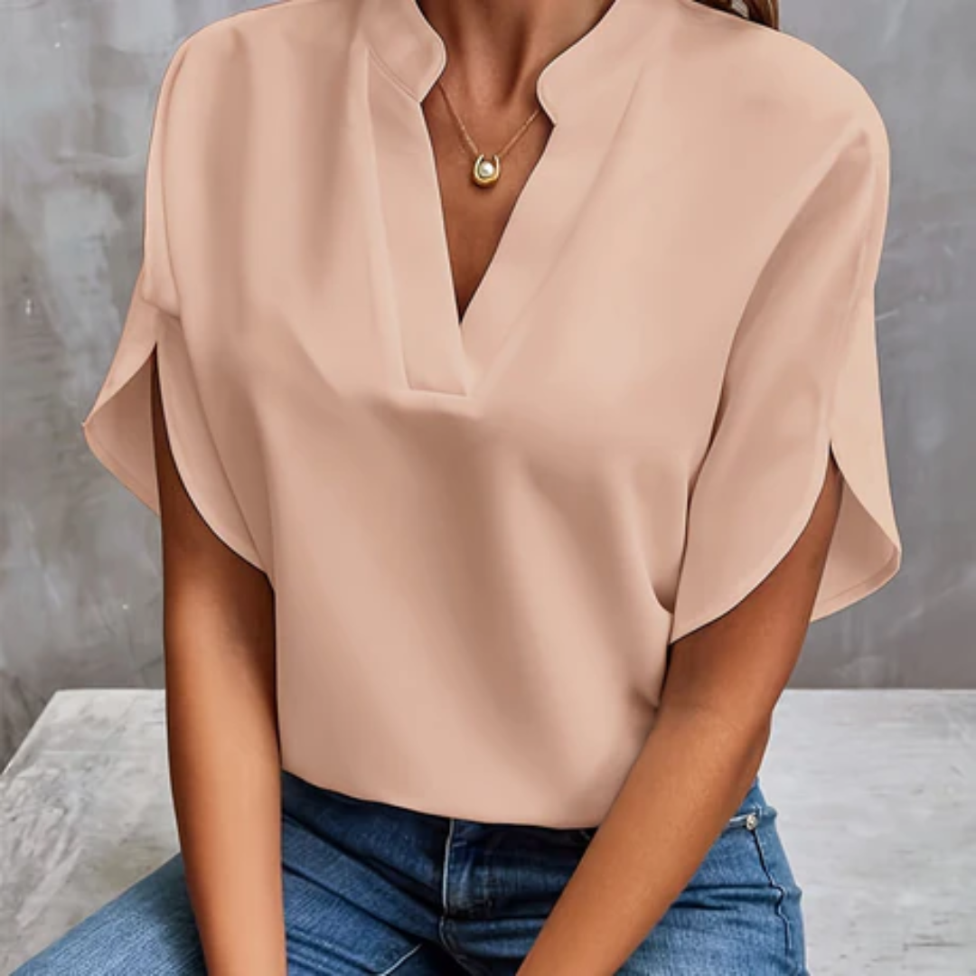 Emmy | Casual Short Sleeve Blouse For Women