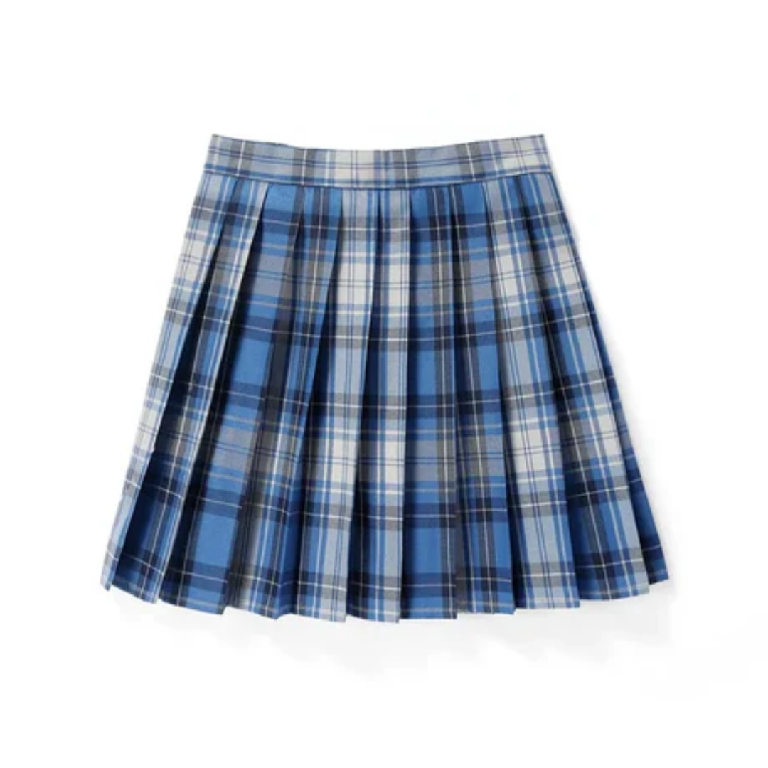 Teddi | Summer Plaid Pleated Mini Skirt For Women