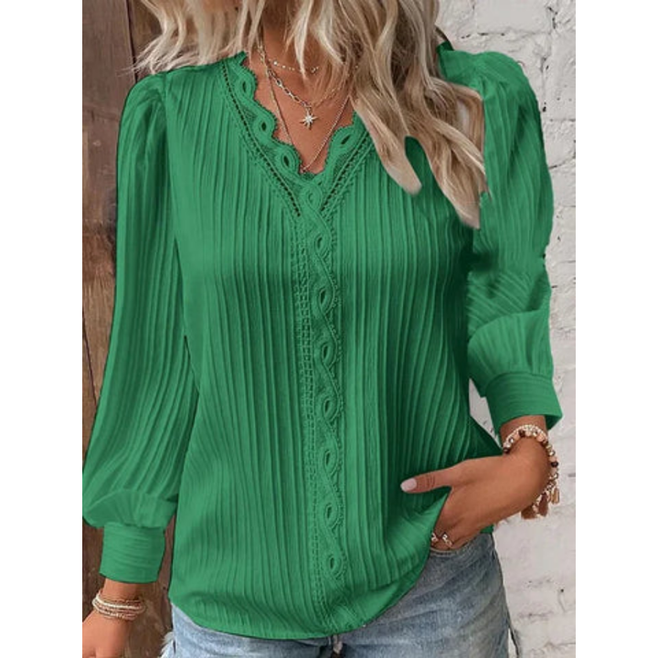 Romina | Summer V Neck Blouse For Women