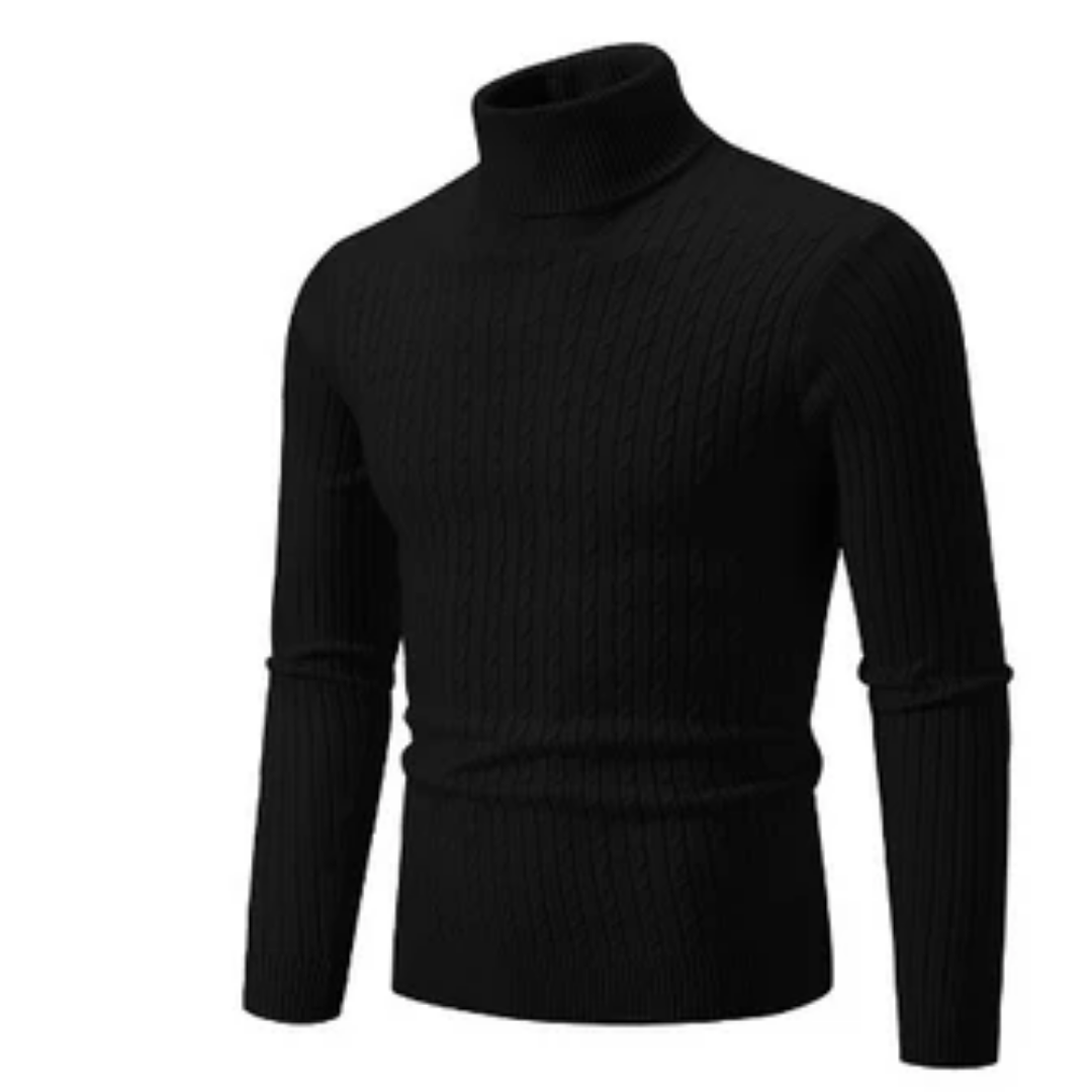 Monte | Winter Warm Tight Turtle Neck Sweater For Men