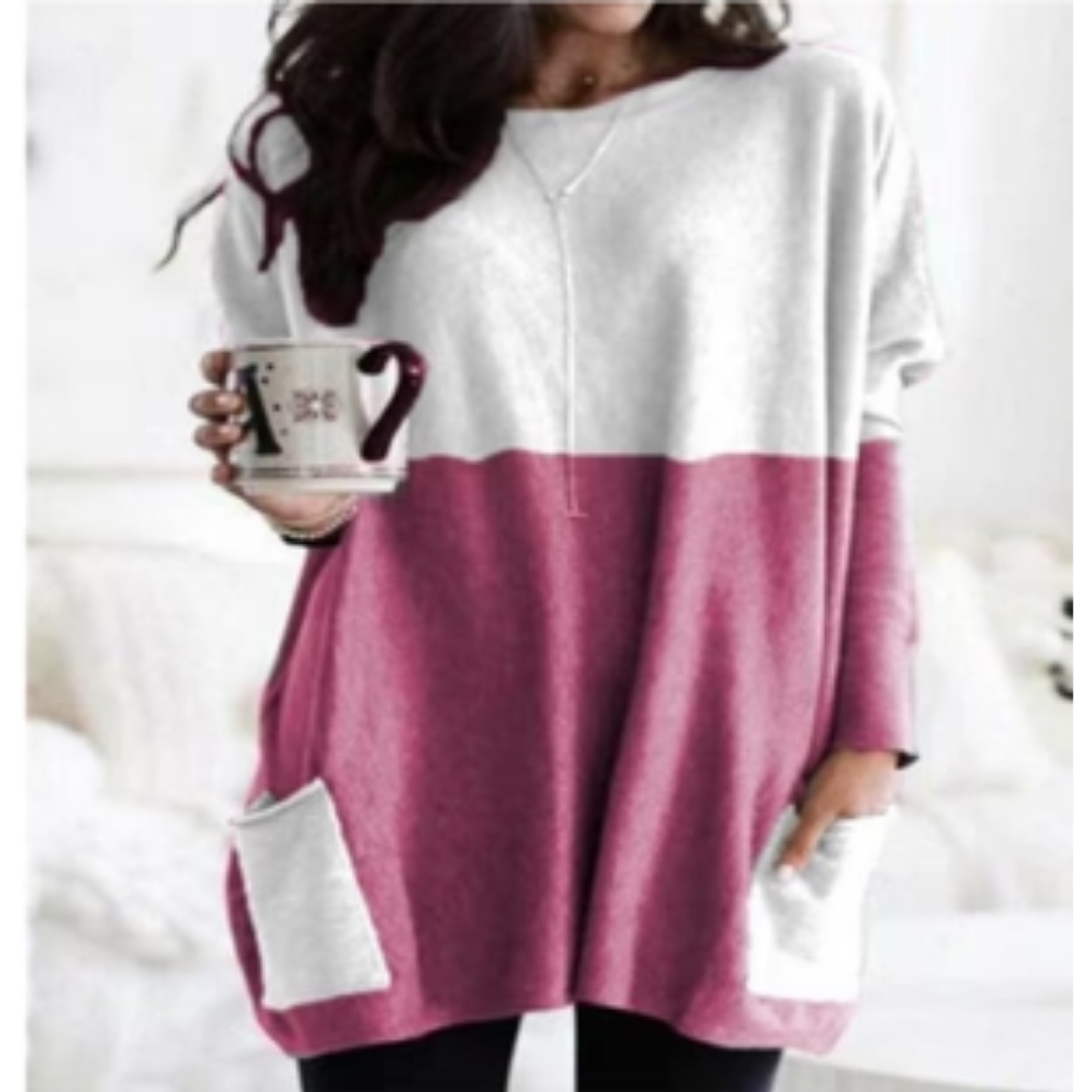 Naama | Comfortable Winter Warm Long Sweatshirt For Women