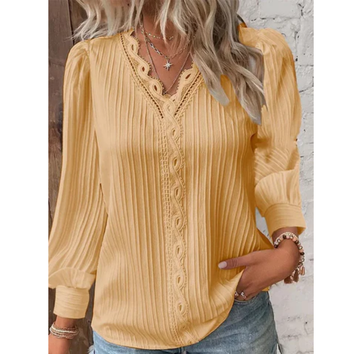 Romina | Summer V Neck Blouse For Women