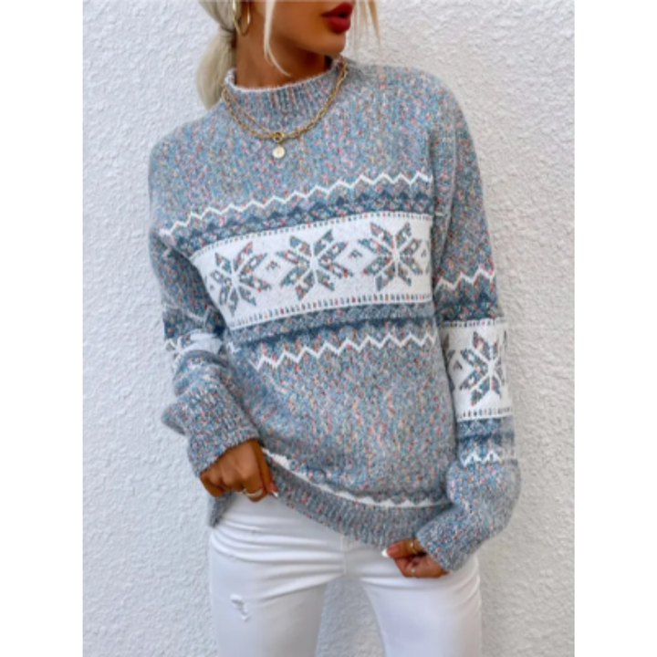 Yihana | Stylish Winter Warm Turtle Neck Sweater For Women