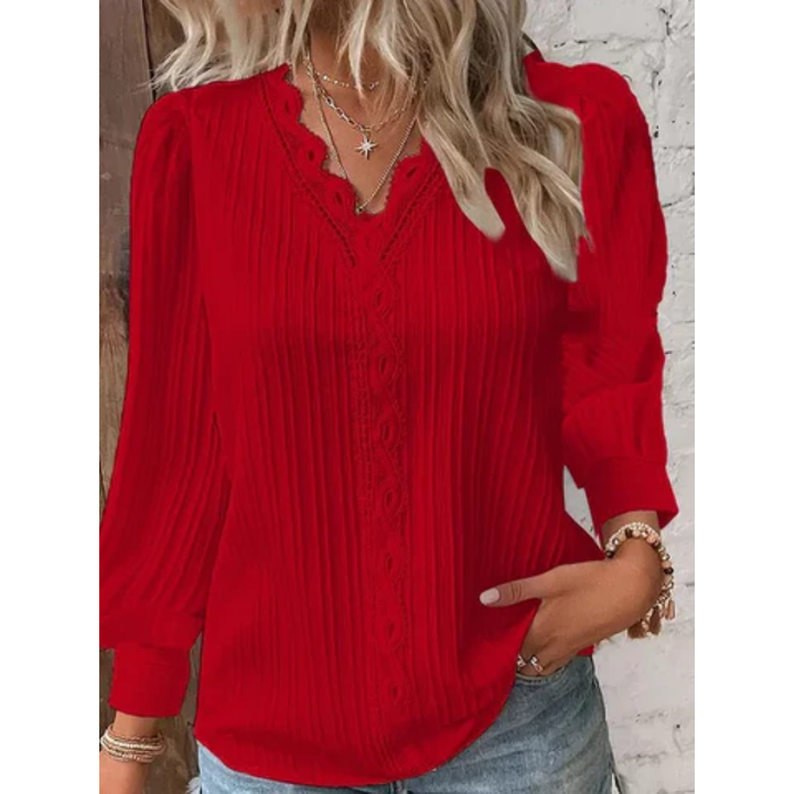 Romina | Summer V Neck Blouse For Women