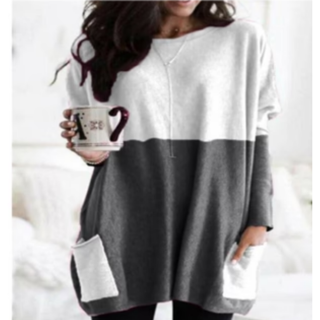 Naama | Comfortable Winter Warm Long Sweatshirt For Women