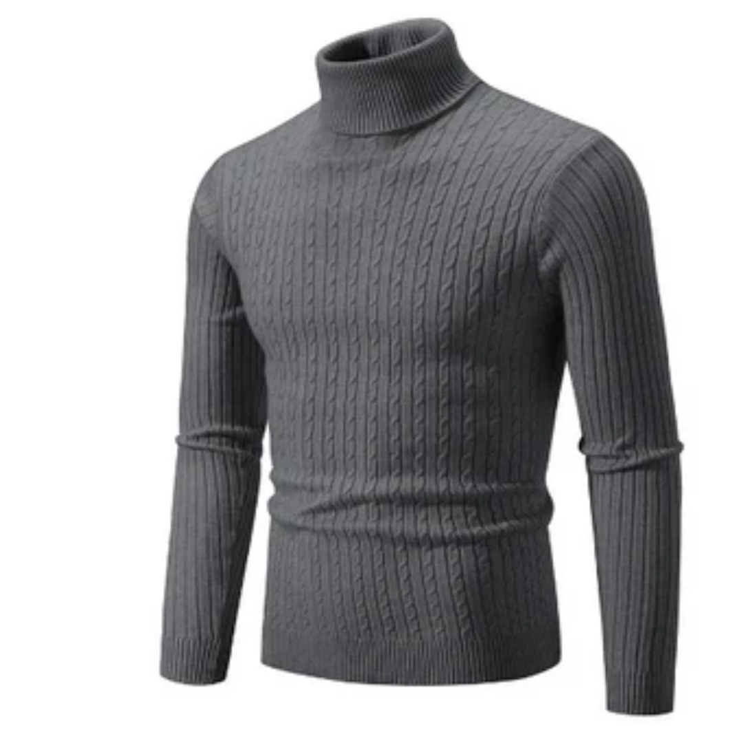 Monte | Winter Warm Tight Turtle Neck Sweater For Men