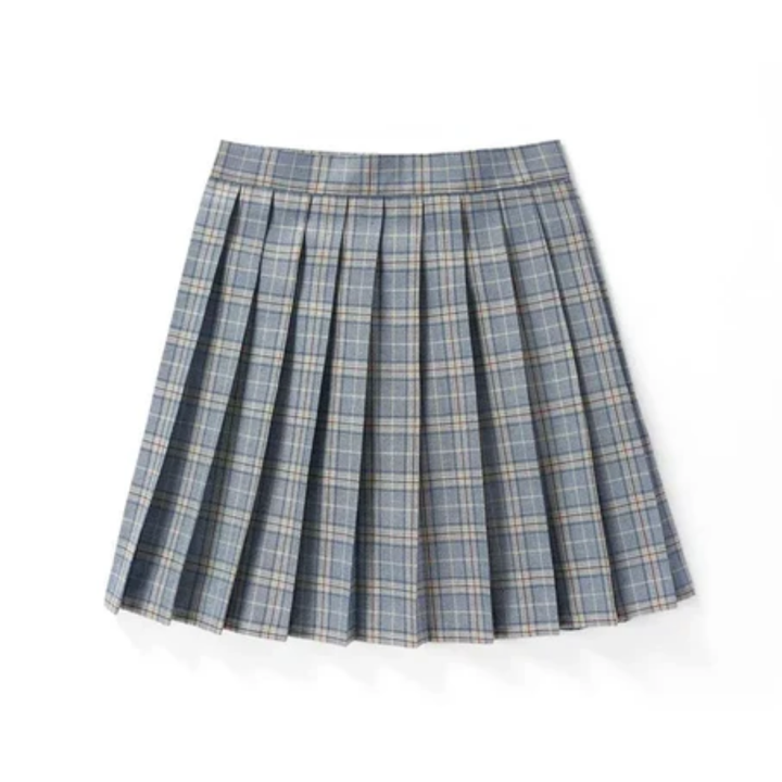 Teddi | Summer Plaid Pleated Mini Skirt For Women